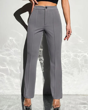 Women's Hip-lifting All-match Straight Suit Pants