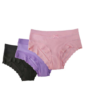 High Elastic Breathable Panties Comfortable Solid Color Simple Briefs