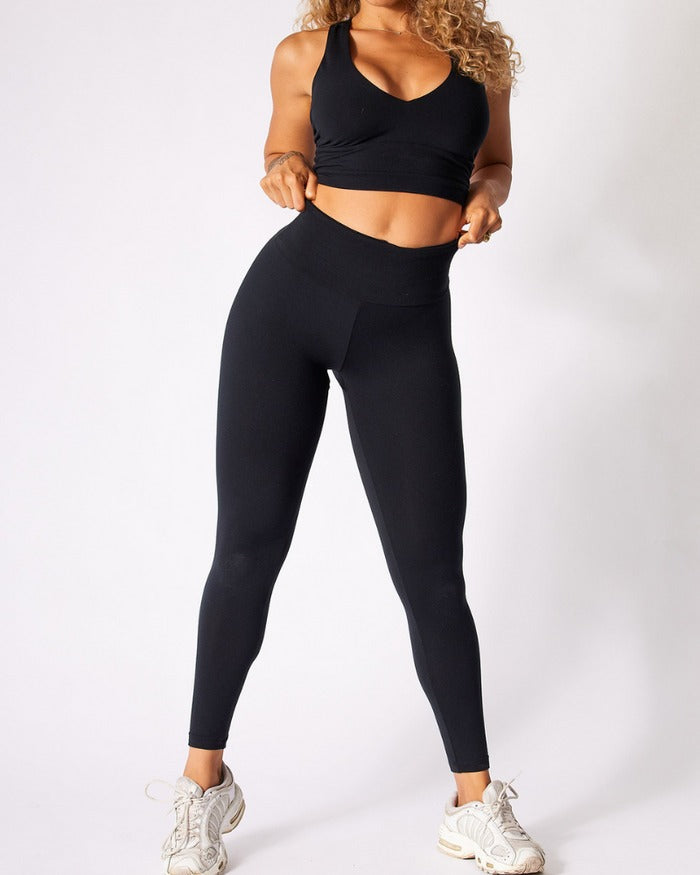 High Waist Butt Lifter Tummy Control Sports Leggings