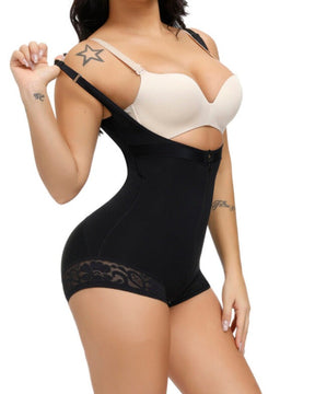 Firm Control Butt Lifter Tummy Control Lace Bodysuit Shapewear