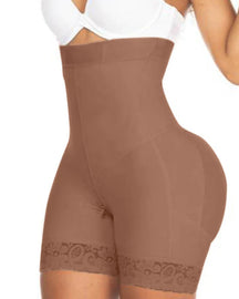 High Waist Butt Lifter Body Shaper Lace Shorts