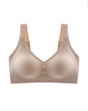 Seamless Anti-sagging Lightly Lined Bra Wireless Minimizer Brassiere