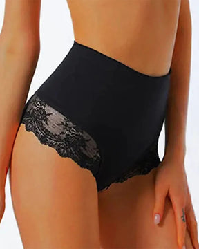 Seamless Lace Soft Cotton Boyshorts Panties for Women