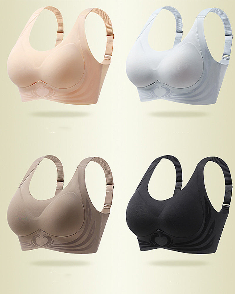 Seamless lifting Anti Sagging Push up Bra