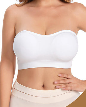 Women Strapless Push up Bra without Steel Ring Seamless tube top