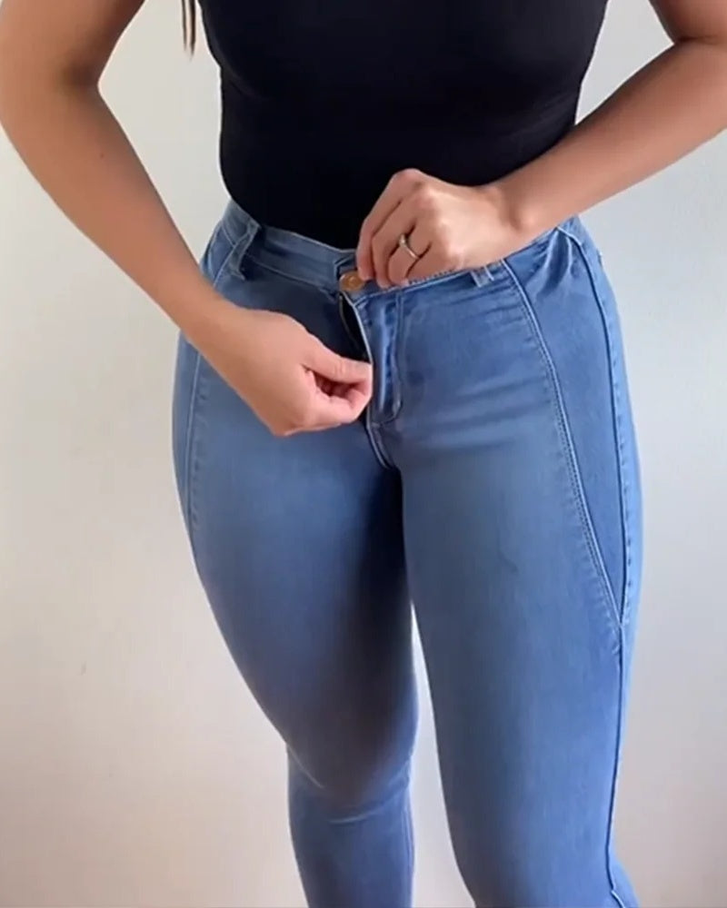 Butt Lifter High Stretch Skinny Shaping Jeans