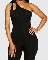 Sexy Bodysuit One Shoulder Slim Hip Lifting Sport