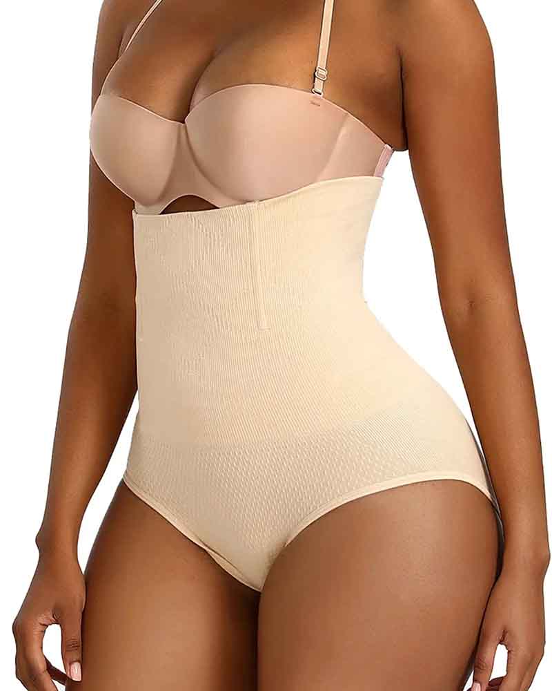 High Waist Butt Lift Shaping Briefs Seamless Tummy Control Shapewear Panties