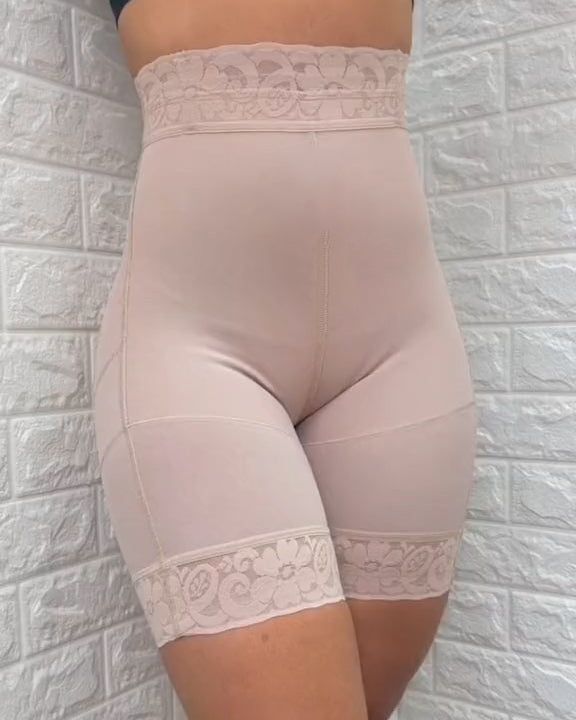 High Waist Seamless Thigh Slimming Butt Lifter Body Shaper Shorts