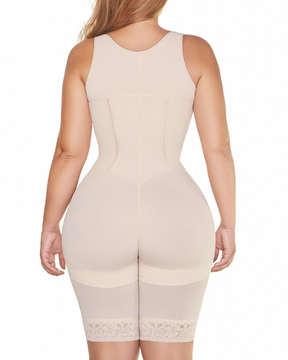 High Compression Hook and Eye Full Body Shaper Shapewear