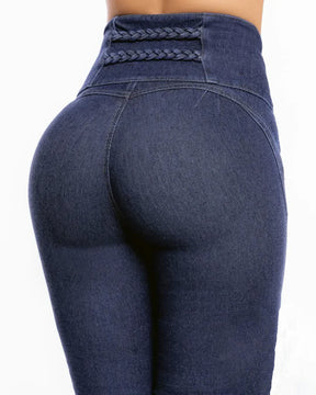 High-Waisted Skinny Jeans Soft Shaping Pants