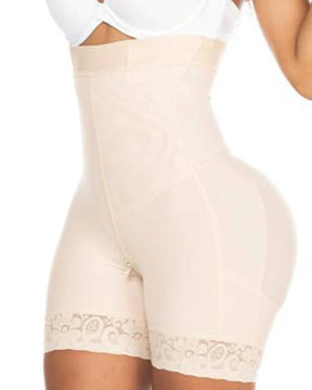 High Waist Butt Lifter Body Shaper Lace Shorts