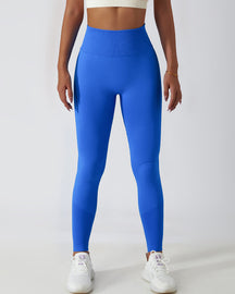 Seamless Hip Lift Knitted High Waisted Breathable Yoga Pants