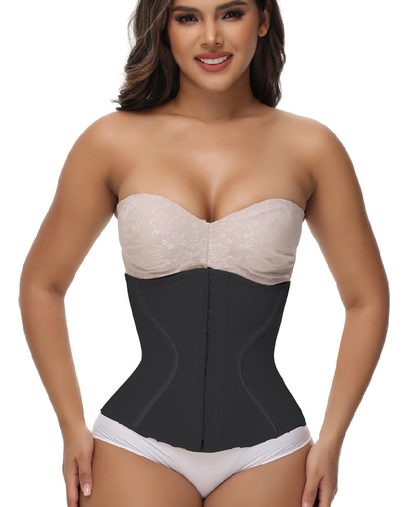 Women's Boned Tummy Control Waist Trainer Workout Hourglass Corset