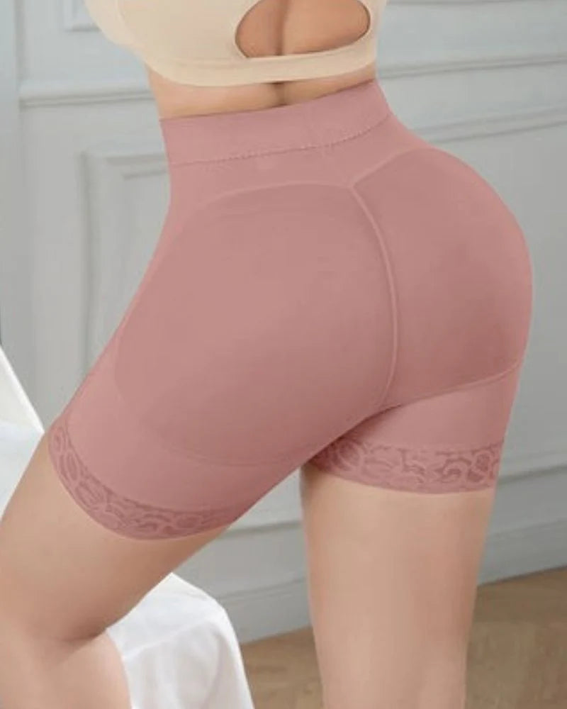 Women RosyBrown Butt Lifter Seamless Thigh Slimming Control Panties