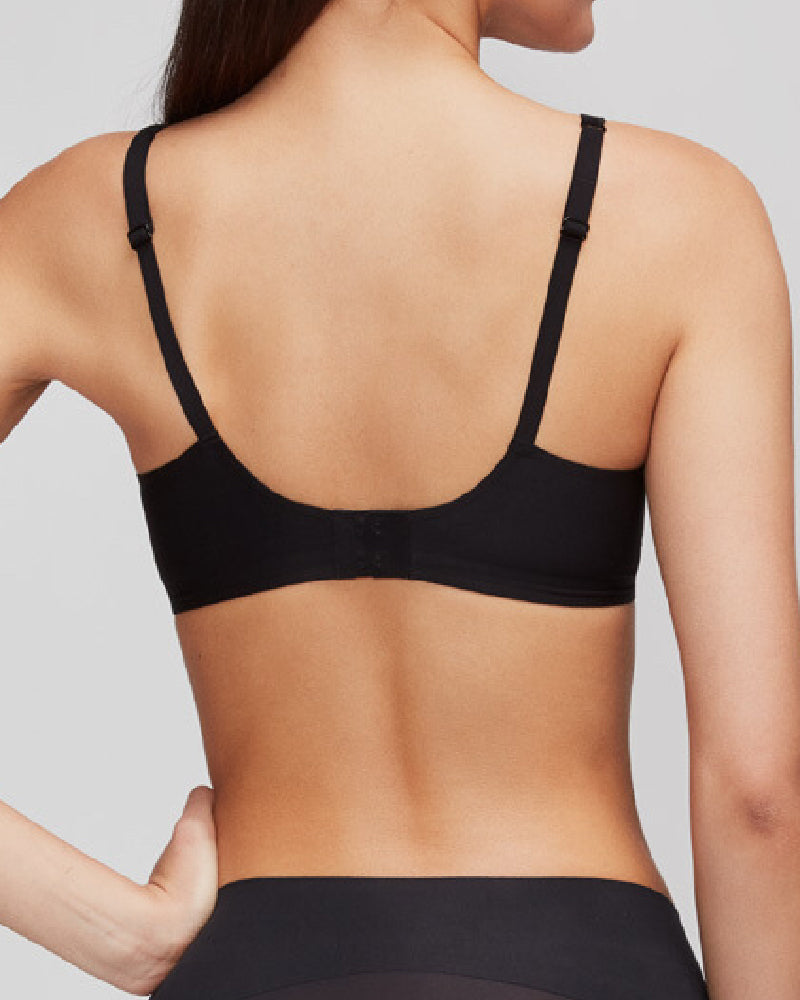 Sexy Seamless Deep V Soft Support Comfort Minimizer Bra