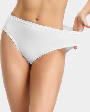 CottonWhite High-Cut Brief Plus Size Underwear