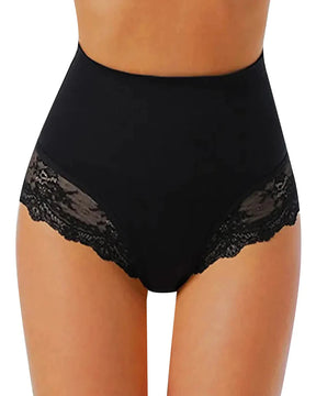 Seamless Lace Soft Cotton Boyshorts Panties for Women