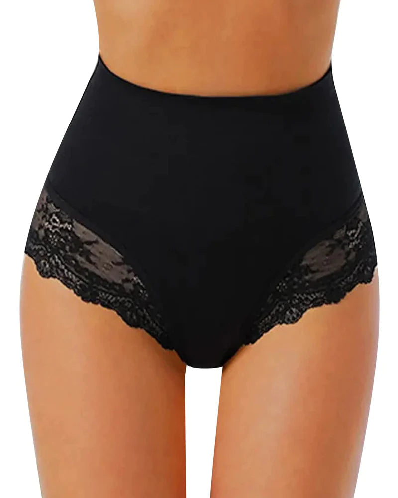 Seamless Lace Soft Cotton Boyshorts Panties for Women