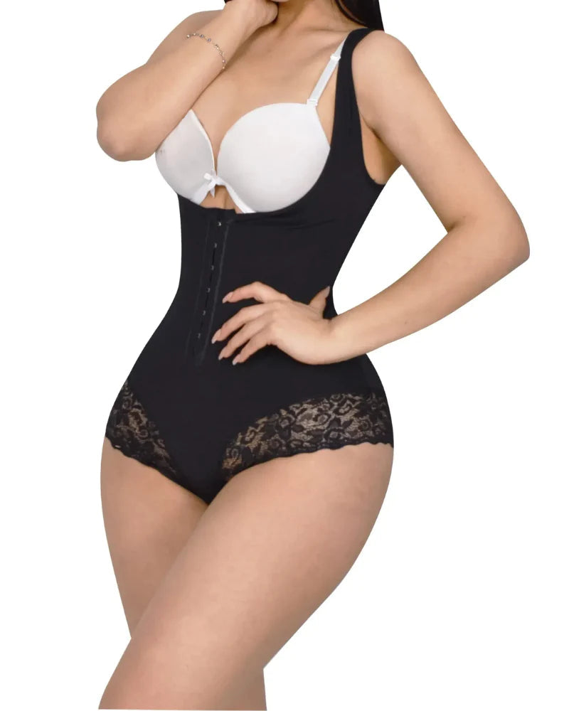 Body Shaper Slimming Tummy Control Fajas Open Bust Shapewear