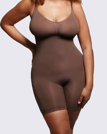 Seamless Shapewear for Women Tummy Control Full Bust Body Shaper Thigh Slimmer