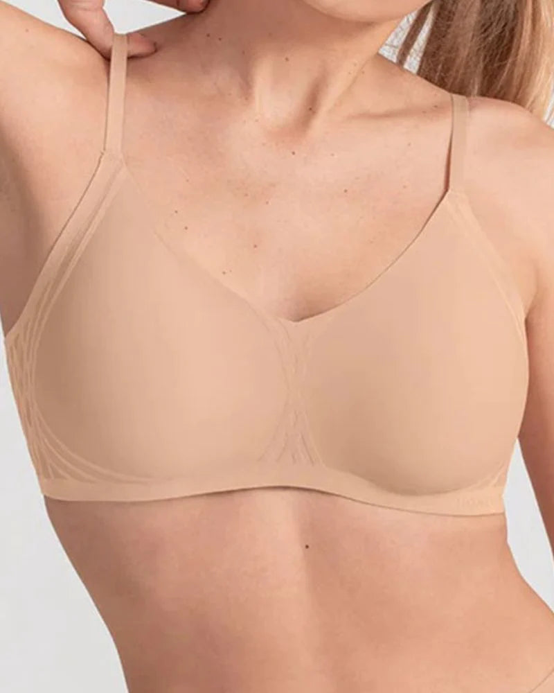 3D Printed Velvet Add Support Wireless Bra