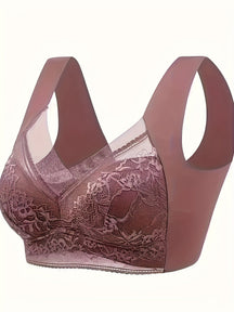 Soft Lace Wireless Full Coverage Comfort Straps Tank Bra