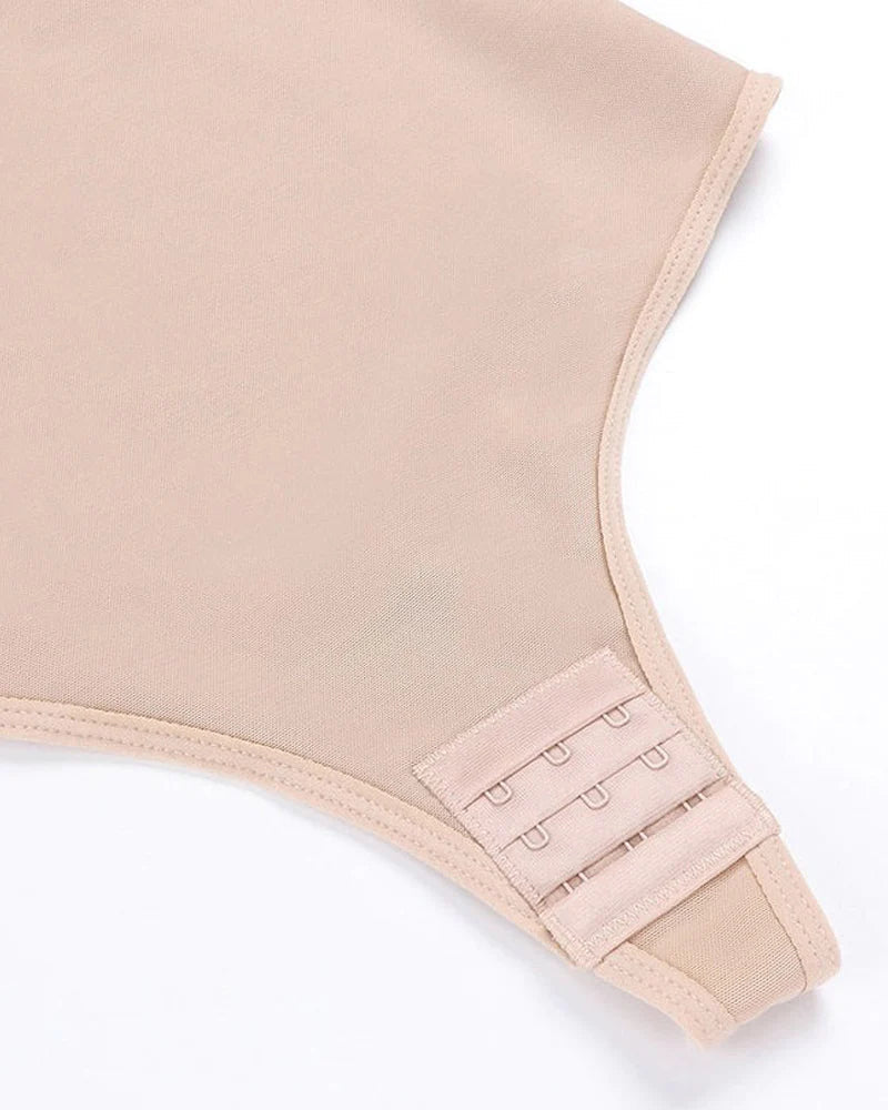 Seamless Tummy Control Bodysuit Butt Lifter Thong Backless Body Shaper