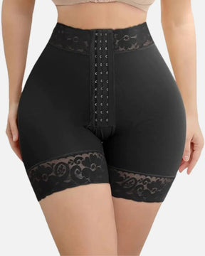 High Waisted Eye N hooks Butt Lifter Shorts