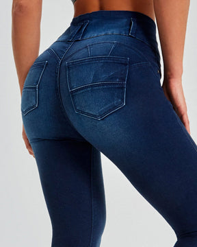 High Waist Skinny Stretch Shaping Butt lift Jeans