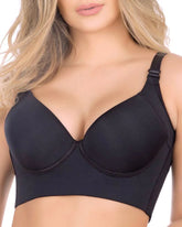 Extra Firm High Compression Full Cup Push Up Bra