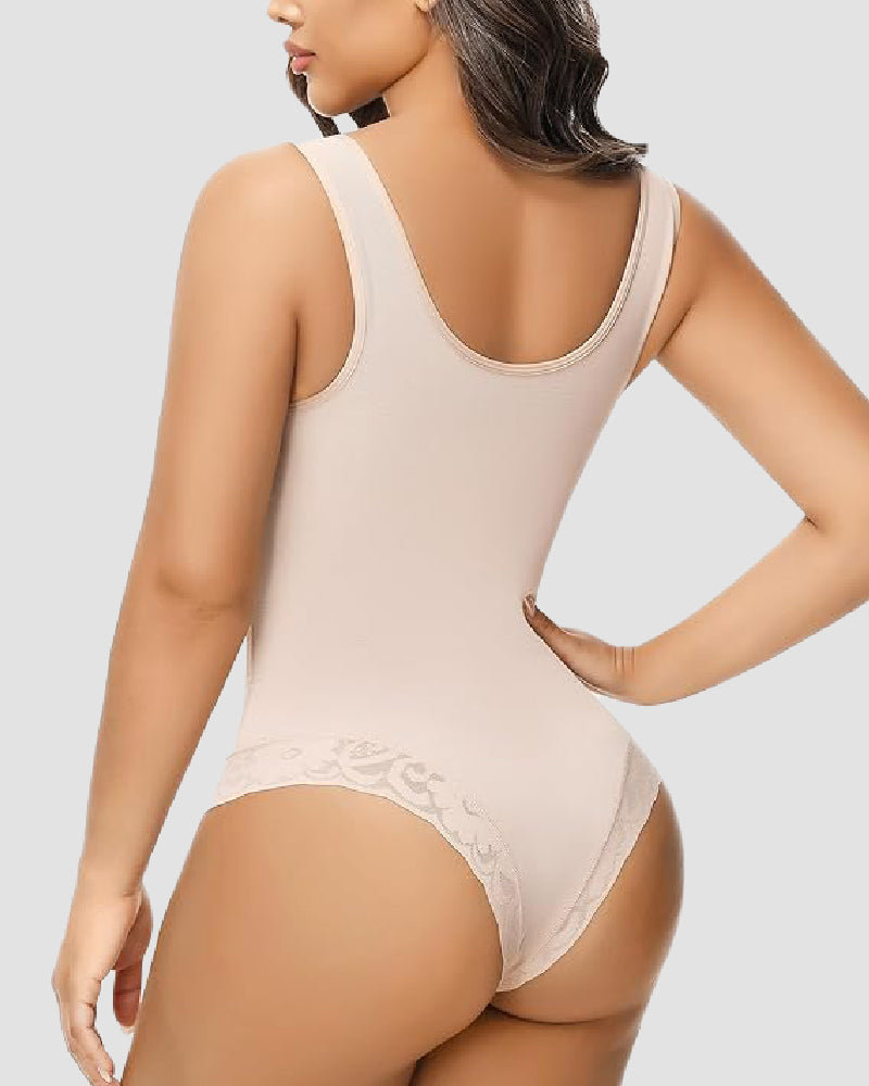 Fajas Colombianas Tummy Control Waist Trainer Open Bust Girdle Shapewear