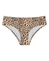 Sexy Leopard Print Seamless Briefs Low Waist One Piece Underwear