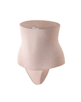 High Waist Seamless Shaping Thong Breathable Tummy Control Shapewear Panties