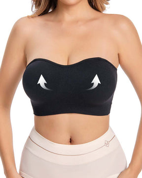 Women Strapless Push up Bra without Steel Ring Seamless tube top