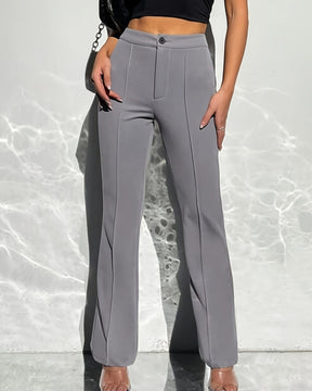 Women's Hip-lifting All-match Straight Suit Pants