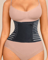 Women's Sticky Lumbar Support Waist Trainer Hollow Out Breathable Adjustable Corset