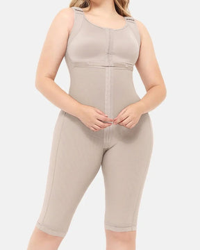 Double Compression Tummy Control Shapewear Faja With Bra