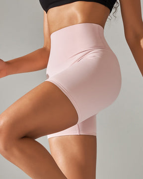 Skinny High Waist Stretch Yoga Shorts