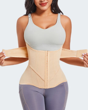 Buckle Waist Trainer High Compression Tummy Control Corset