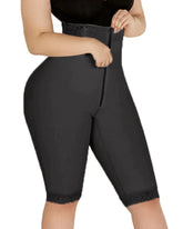 Double Compression High-Waisted Butt Lifting Shorts Knee Short