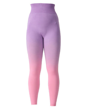 High Waisted Hip Lifting Gradient Peach-butt Quick Drying yoga pants