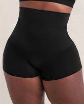 Women's High Waisted Tummy Control Back Smoothing Shaper Boyshorts