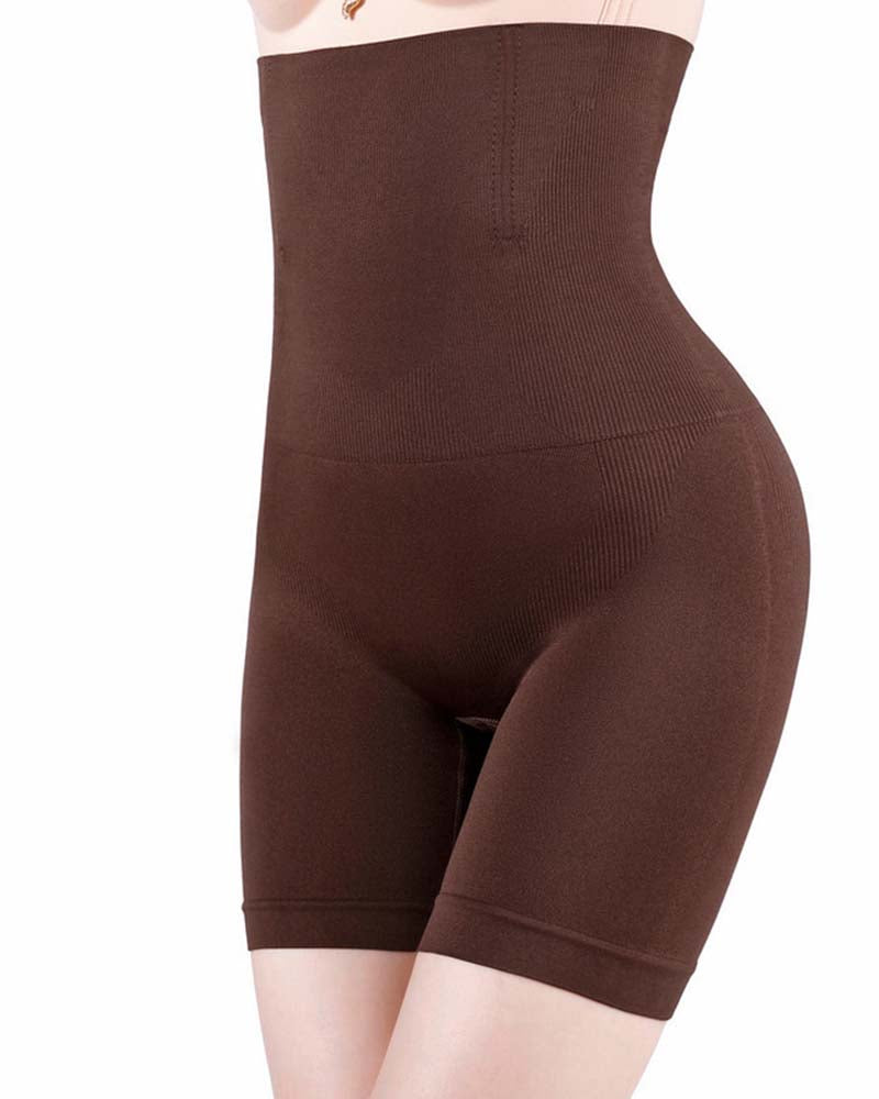 High-Waisted Boxers Hip Lift Body Thigh Slimming Sculpting Pants