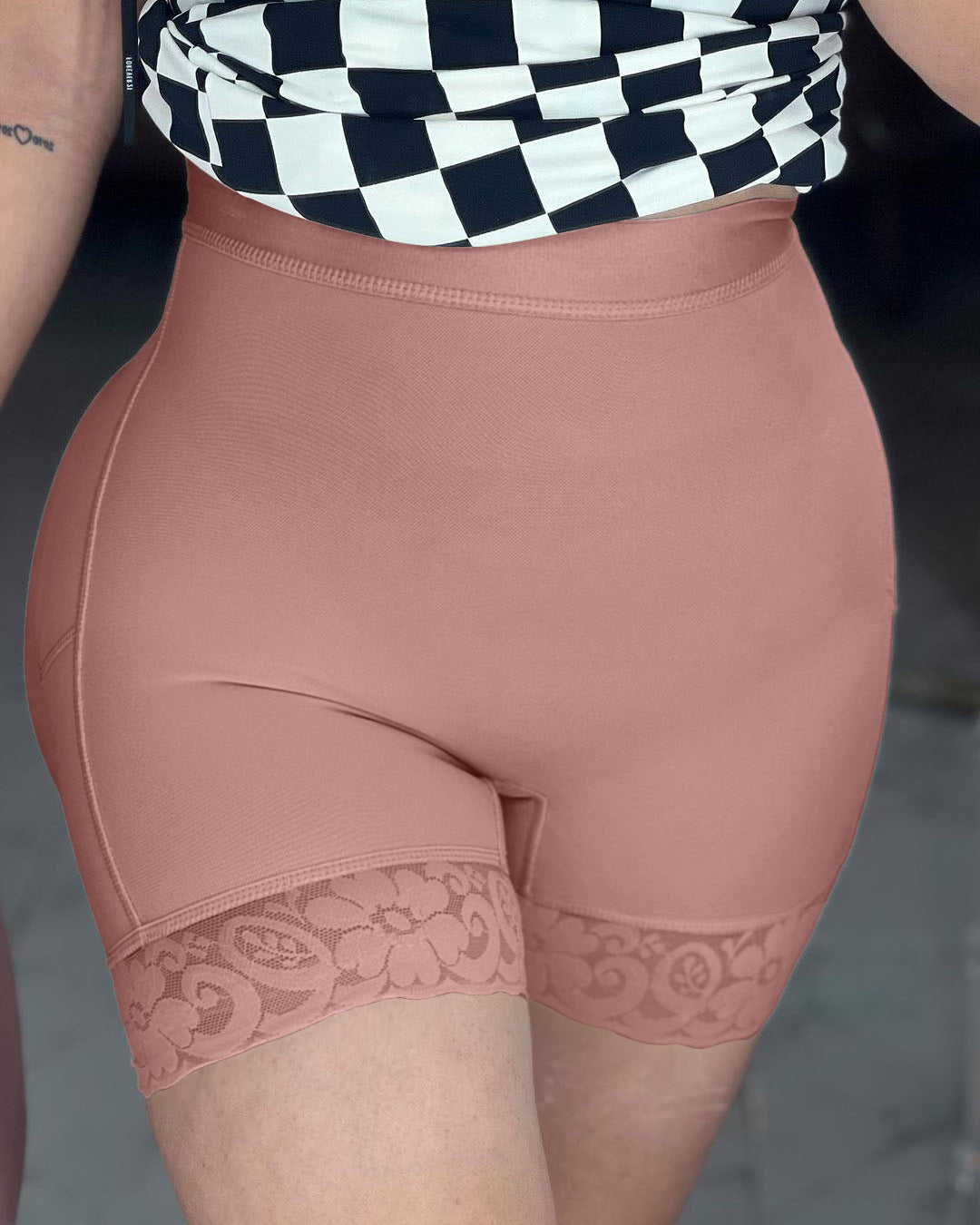 Invisible High-Waisted Butt Lifter Seamless Shaper Shorts