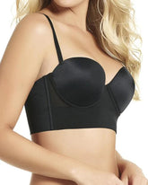 Women's Wide Base and Back Strapless Body Bra