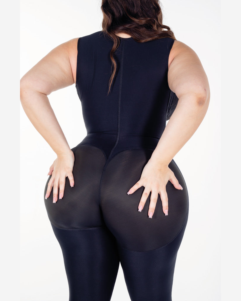 High Compression Tummy Control Curve Fajas Long Pants Full Body Corset Shapewear