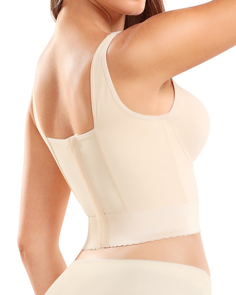 High Support Tank Top Shapewear Full Back Coverage Bra