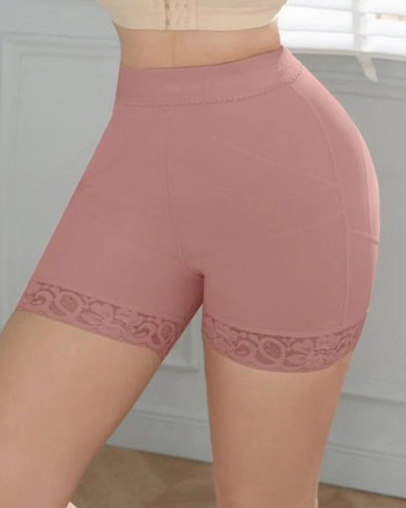 Women RosyBrown Butt Lifter Seamless Thigh Slimming Control Panties