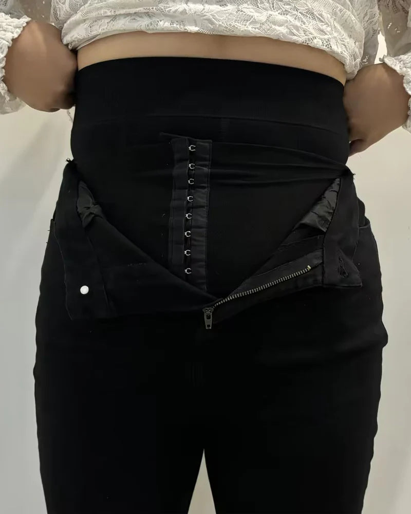 Jeans High Waist With Super Lipo Spandex